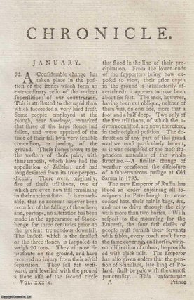 Item #358529 Chronicle for the year 1797. An original article from The Annual Register for 1797....