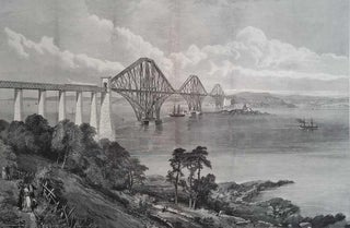 The Forth Bridge at Queensferry. A group of views showing. FORTH BRIDGE.