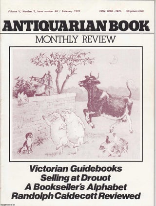 Item #359144 Victorian & Edwardian Guidebooks. An original article contained in a complete...