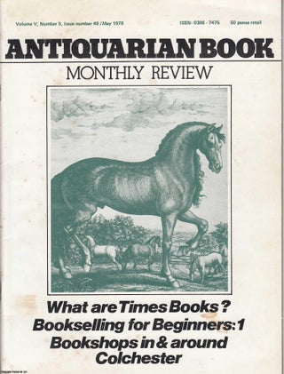 Item #359149 Some Publications of The Times 1785-1935. An original article contained in a...
