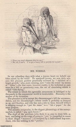 Item #360191 Mr Nibble. An original essay from Bentley's Miscellany, 1840. Charles Robert Forrester