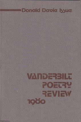 Item #360677 Vanderbilt Poetry Review, Volume V, 1980. Guest, Donald Hall