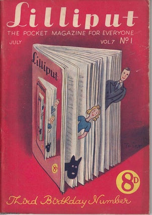 Item #361109 Lilliput Magazine. July 1940. Vol.7 no.1 Issue no.37. George Edinger, Anor Lin,...