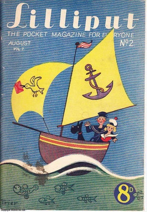 Item #361110 Lilliput Magazine. August 1940. Vol.7 no.2 Issue no.38. Ogden Nash article, Ferenc...