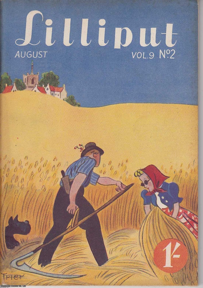 Item #361122 Lilliput Magazine. August 1941. Vol.9 no.2 Issue no.50. Lemuel Gulliver, Martin Freud, Peter Opie, and other pieces. Lilliput.