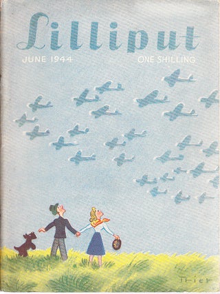 Lilliput Magazine. June 1944. Vol.14 no.6 Issue no.84. Ludwig Bemelmans story, Hugh Pollard article, Bill Brandt photograph, and other pieces.