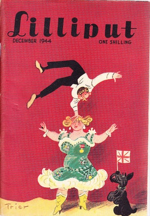 Lilliput Magazine. December 1944. Vol.15 no.6 Issue no.90. C.S.Forester story, C.E.M.Joad article, James Fisher story, and other pieces.