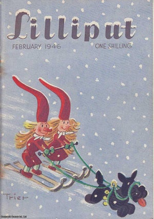 Item #361176 Lilliput Magazine. February 1946. Vol.18 no.2 Issue no.104. Raymond Postage article,...
