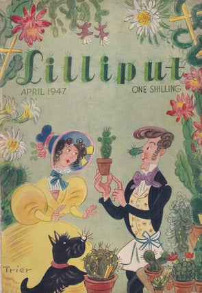 Lilliput Magazine. April 1947. Vol.20 no.4 Issue no.118. Eric Hobsbawn article, with colour illustrations by James Boswell, and other pieces.