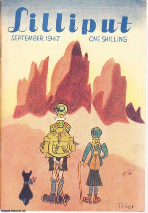 Item #361195 Lilliput Magazine. September 1947. Vol.21 no.3 Issue no.123. Felix Kelly colour...
