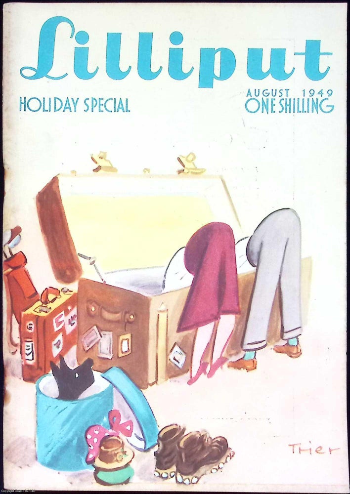 Item #361218 Lilliput Magazine. August 1949. Vol.25 no.2 Issue no.146. Ronald Searle drawings,...