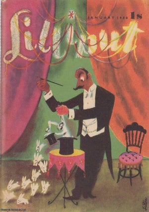 Item #361223 Lilliput Magazine. January 1950. Vol.26 no.1 Issue no.151. Ronald Searle drawings,...