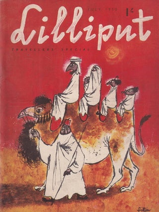 Lilliput Magazine. July 1950. Vol.27 no.1 Issue no.157. Hoffnung coloured illustrations, Arthur C. Clarke article, Bill Naughton story, and other pieces.