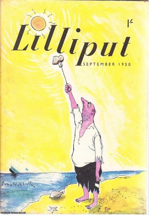 Item #361231 Lilliput Magazine. September 1950. Vol.27 no.3 Issue no.159. Wolf Mankowitz story,...
