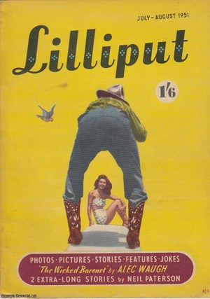 Item #361242 Lilliput Magazine. July-August 1951. Vol.29 no.7 Issue no.170. Ronald Searle...
