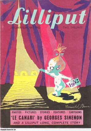 Item #361248 Lilliput Magazine. January-February 1952. Vol.30 no.1 Issue no.176. Ronald Searle St...