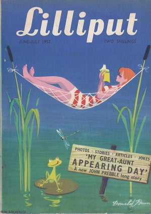 Item #361253 Lilliput Magazine. June-July 1952. Vol.31 no.1 Issue no.181. Ronald Searle drawings,...