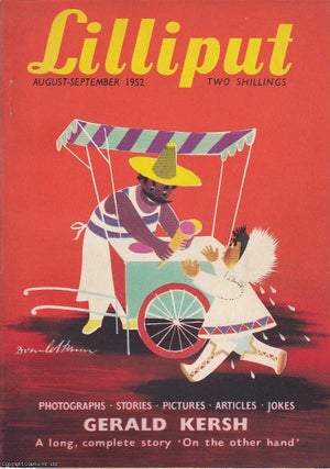 Item #361255 Lilliput Magazine. August-September 1952. Vol.31 no.3 Issue no.183. Ronald Searle...