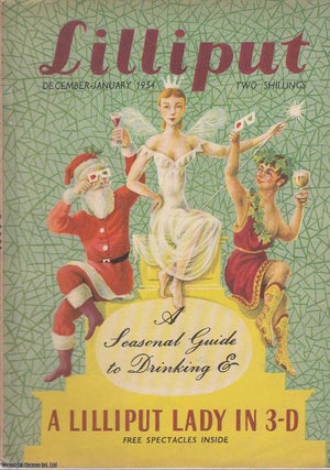 Item #361271 Lilliput Magazine. December-January 1954. Vol.34 no.1 Issue no.199. Ronald Searle...