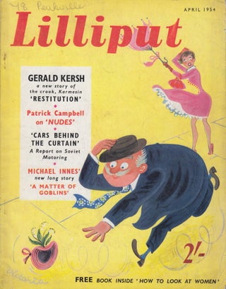 Lilliput Magazine. April 1954. Vol.34 no.4 Issue no.202. Frank Bellamy drawings, Gerald Durrell story, Hugh Macintosh photographs, and other pieces.