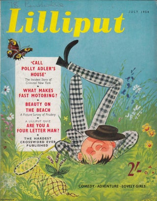 Item #361277 Lilliput Magazine. July 1954. Vol.35 no.1 Issue no.205. Koolman drawings, John...