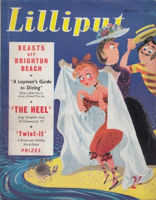 Item #361278 Lilliput Magazine. August 1954. Vol.35 no.2 Issue no.206. Budd Schulberg story The...