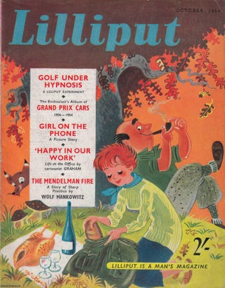 Item #361280 Lilliput Magazine. Oct 1954. Vol.35 no.4 Issue no.208. Wolf Mankowitz story 'The...