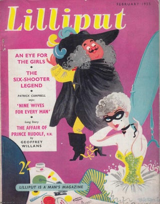Item #361284 Lilliput Magazine. Feb 1955. Vol.36 no.2 Issue no.212. Hoffnung drawings, Geoffrey...