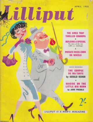 Item #361286 Lilliput Magazine. Apr 1955. Vol.36 no.4 Issue no.214. Suicide on the Little Big...