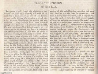 Item #361305 Florence O'Brien: An Irish Tale (Part 1). An original article from Tait's Edinburgh...