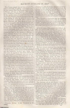 Item #361325 Raumer's England in 1835. An original article from Tait's Edinburgh Magazine, 1836....