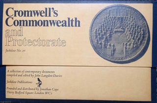 Cromwell's Commonwealth and Protectorate. Jackdaw 27. Facsimile documents, letters, and. Compiled, John.