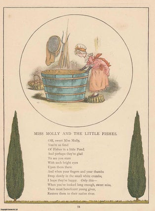 Item #361747 Marigold Garden. Miss Molly and the Little Fishes, with rhyme. An original Kate...