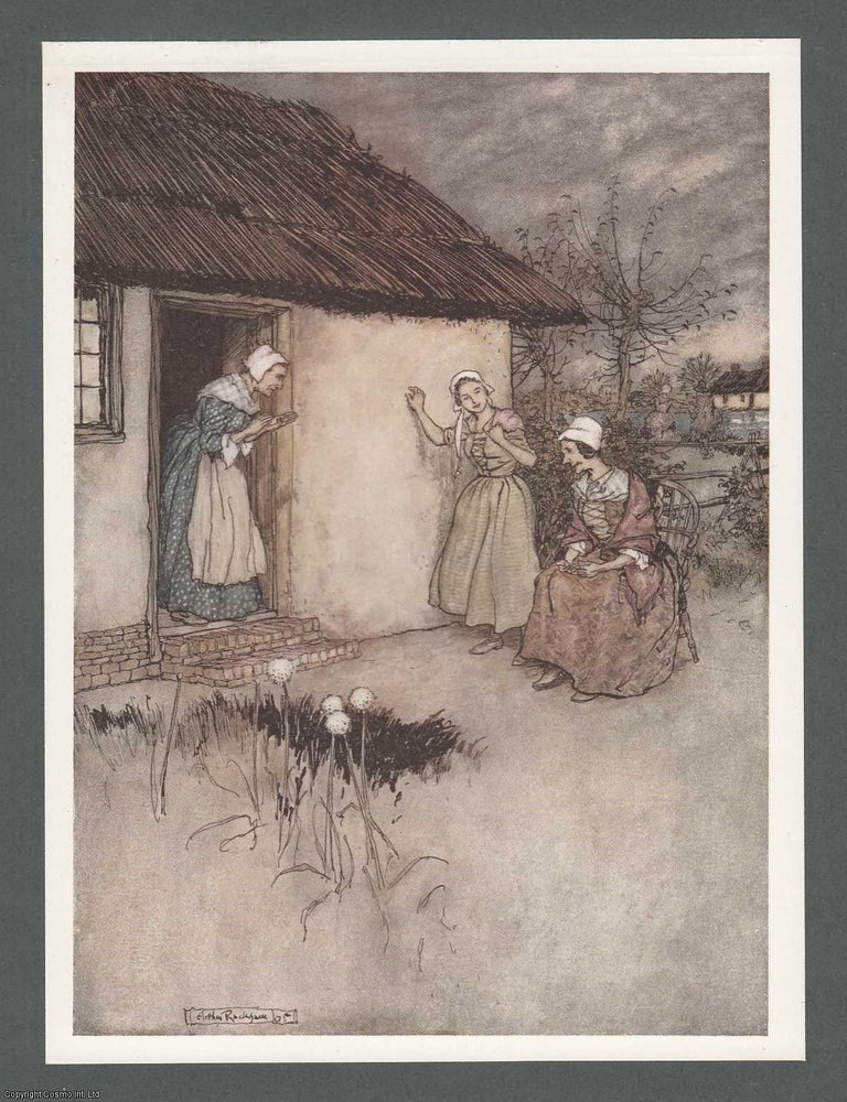 Item #361776 Arthur Rackham: The Good Wives of the village never failed in their evening...