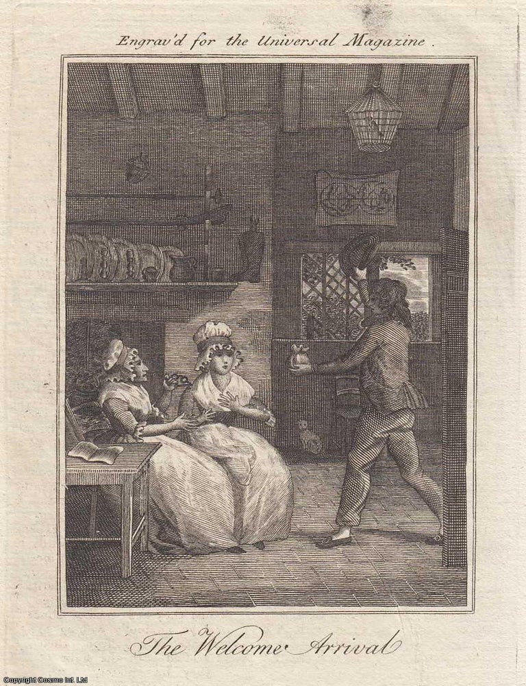 Item #361808 The Welcome Arrival. A Tale of the Spanish War. An attractive original copper...