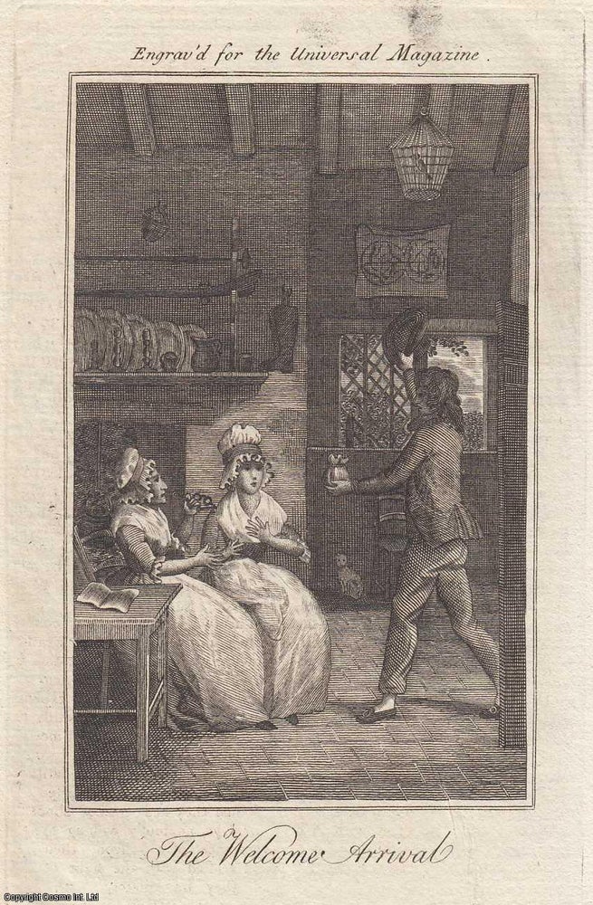 Item #361808 The Welcome Arrival. A Tale of the Spanish War. An attractive original copper...