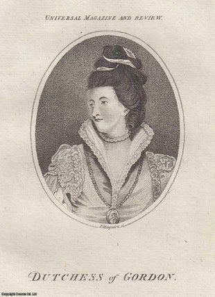 Item #361829 Jane, Duchess of Gordon (fourth child of Sir William Maxwell, 3rd Baronet of...