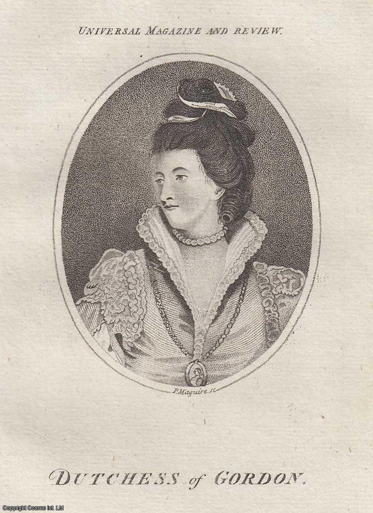 Item #361829 Portrait of Jane, Duchess of Gordon. Jane, Duchess of Gordon (fourth child of Sir...