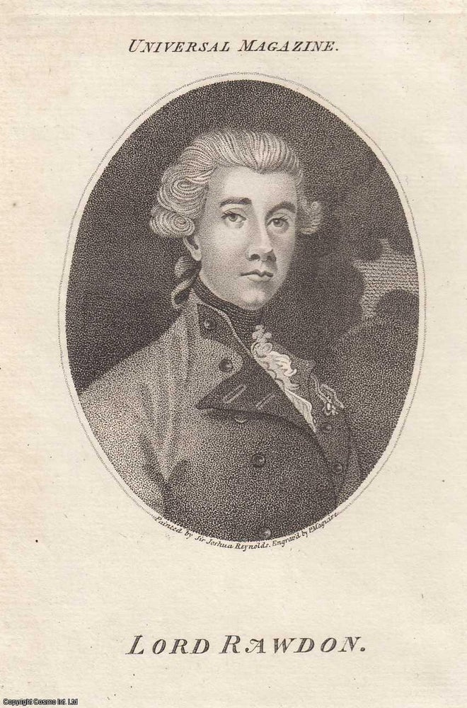 Item #361832 Portrait of Francis, Lord Rawdon, 1st Marquess of Hastings: Anglo Irish politician...