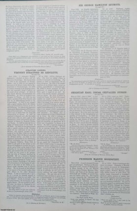 The Autographic Mirror, 1864 : General Robert E. Lee; Nelson; Macaulay; David Brewster; Harriet Martineau; and numerous others facsimile letters and autographs. Autographs of Illustrious & Distinguished Men of Past and Present Times.