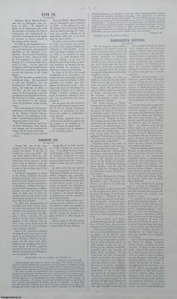The Autographic Mirror, 1864 : Lord Bacon; Robespierre; Gustave Freytag; Rowlandson; and numerous others facsimile letters and autographs. Autographs of Illustrious & Distinguished Men of Past and Present Times.