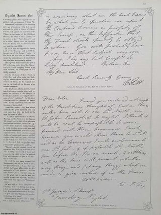 The Autographic Mirror, 1864 : Charles James Fox; Garibaldi; Landseer; Shakespeare, Elizabeth I;. Elizabeth I. Shakespeare, Others.