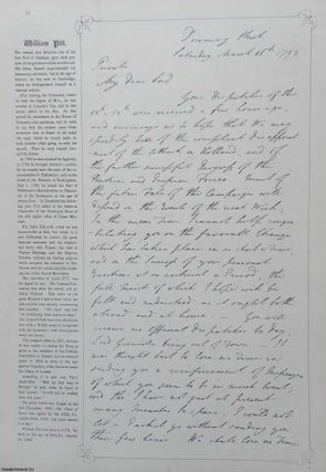 The Autographic Mirror, 1864 : William Pitt; James I; Edward Gibbon; Lord Byron; George IV; and numerous others facsimile letters and autographs. Autographs of Illustrious & Distinguished Men of Past and Present Times.