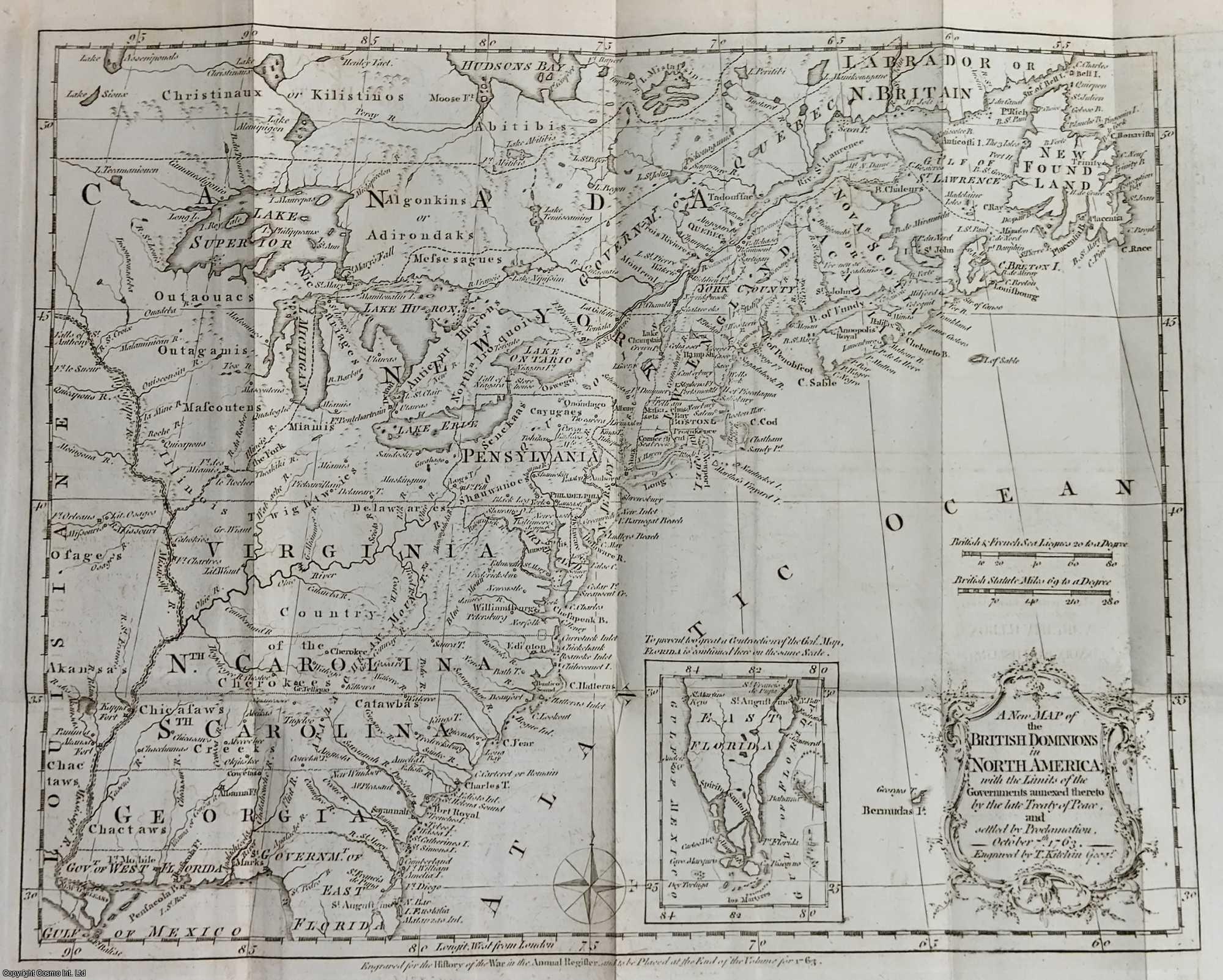A New Map of the British Dominions in North America; with the Limits of ...
