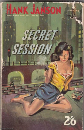 Hank Janson : Secret Mission. Vintage paperback. Published by Roberts. Hank Janson.