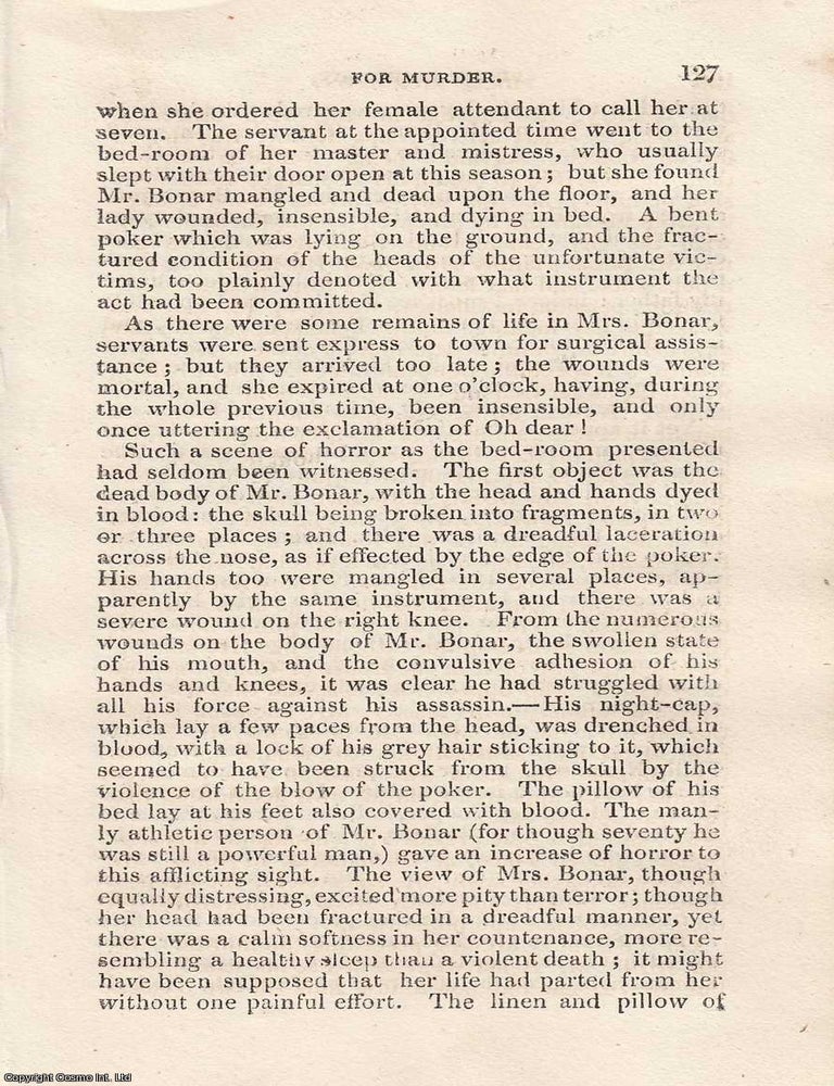 Item #362486 A Double Murder at Maidstone: The Trial of Philip Nicholson for the Killing of Mr...