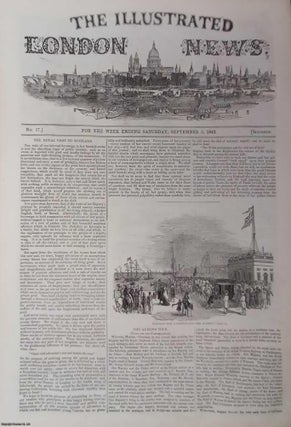 Item #362868 ILN 1842 : Royal Visit to Scotland; Comic Nursery Tales; Sir Wm. Follett, MP; All...