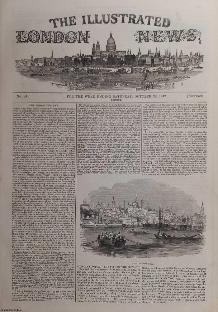 Item #362875 ILN 1842 : Richard Lalor Sheil, MP; Stafford Commission Chartist Trials;...