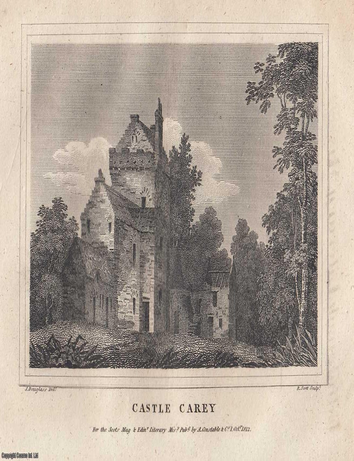 Item #362902 Castle Carey, near Falkirk. An article printed in 1813, written by an Unnamed...