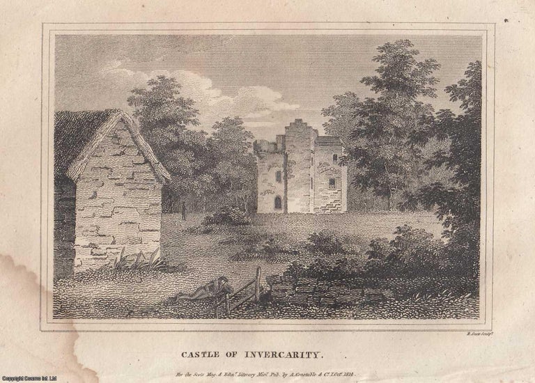 Item #362919 Invercarity Castle. An article printed in 1814, written by an Unnamed Contributor to...